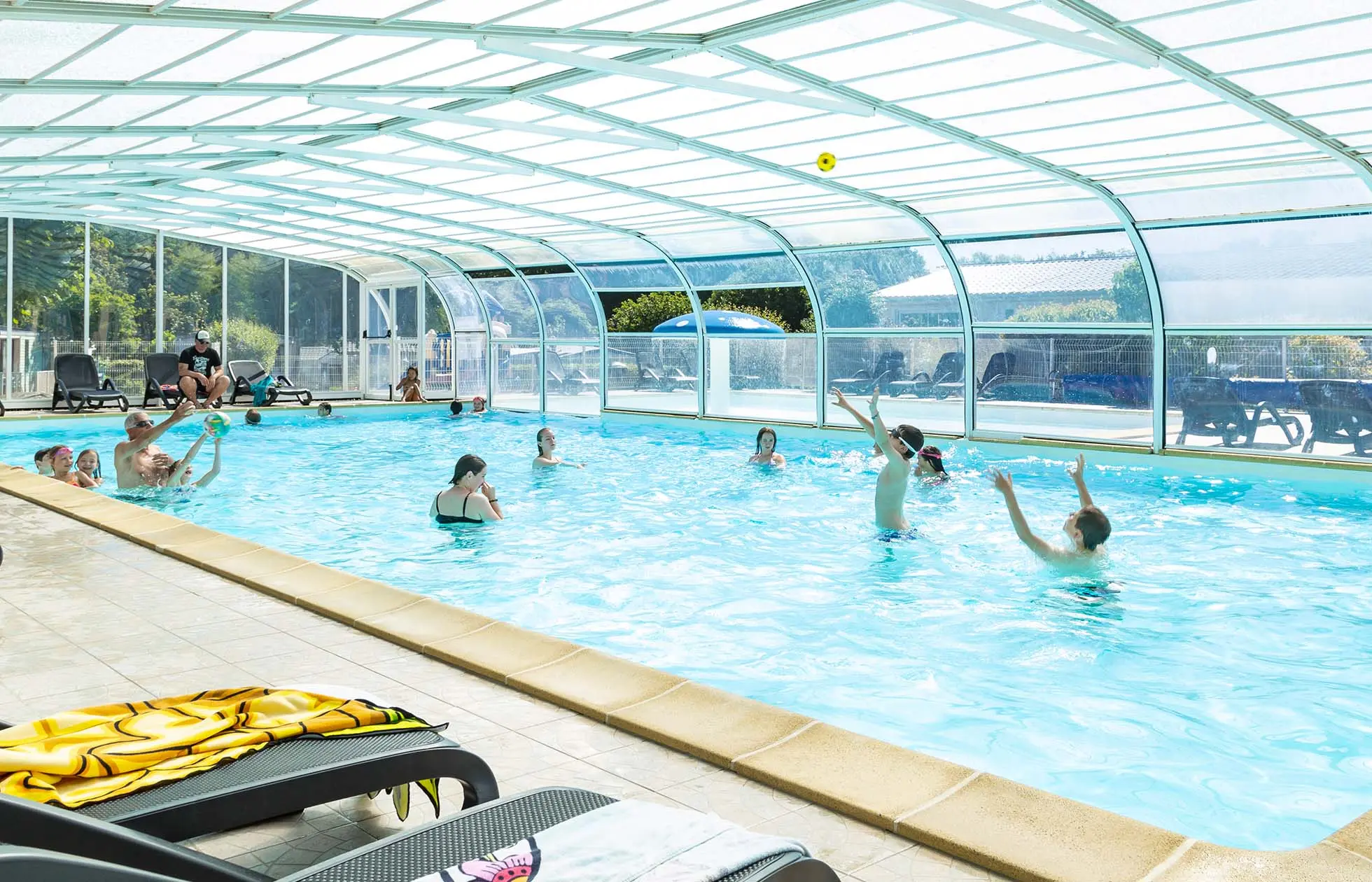 03 - Camping Le Kerleyou - Piscine