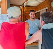 campingplatz empfansteam zur Verfügung